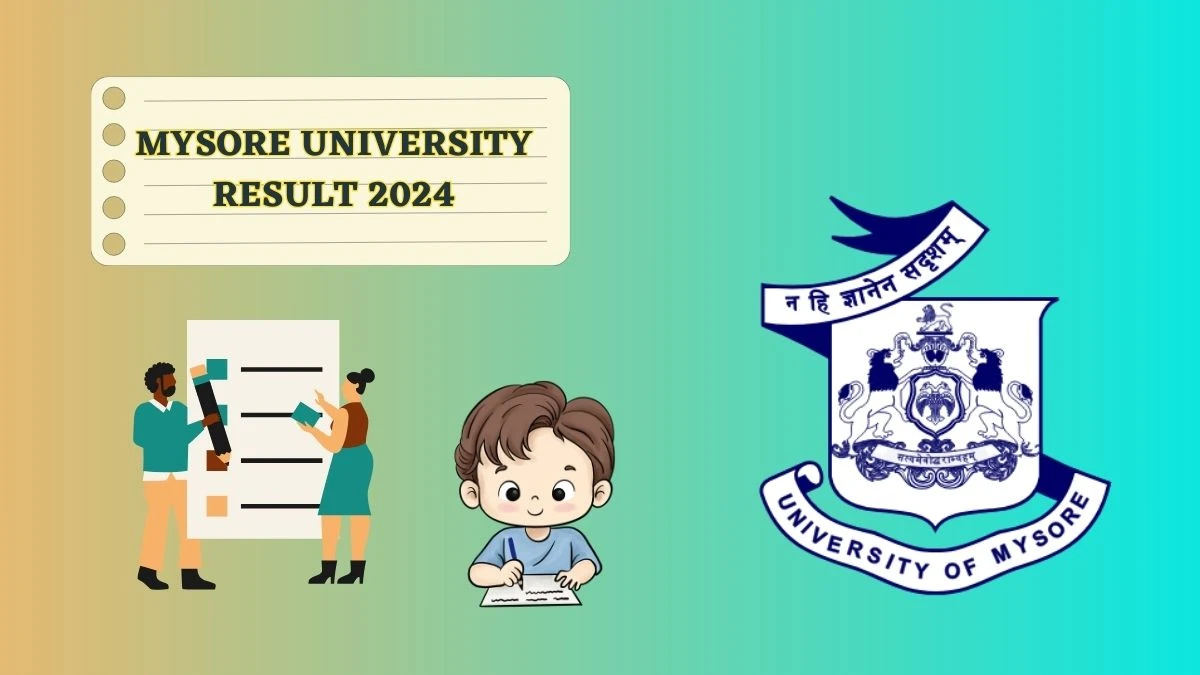 Mysore University Result 2024 (Announced) at uni-mysore.ac.in Check MAFE21 3rd Sem Result 2024