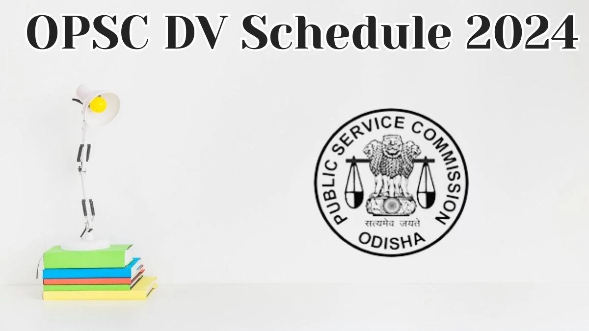 OPSC Statistical Officer DV Schedule 2024: Check Document Verification Date @ opsc.gov.in - 31 May 2024