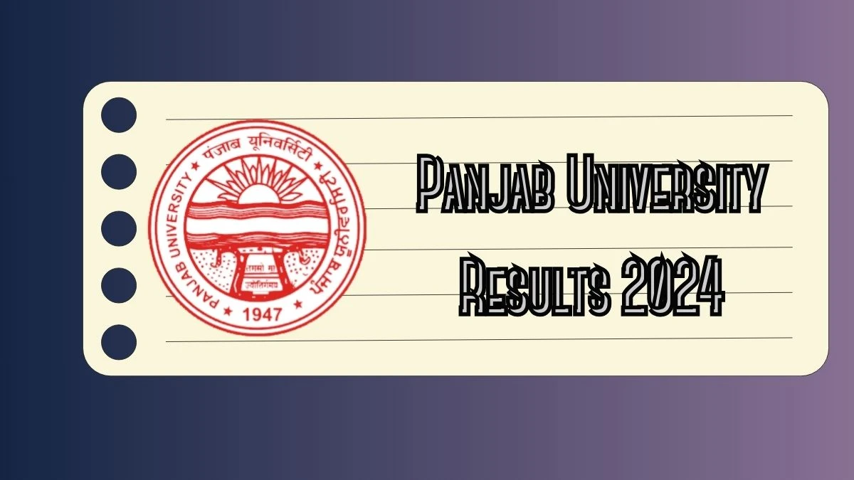 Panjab University Results 2024 (Out) at puchd.ac.in Check B.Voc. (Food Processing & Preservation) 3rd Sem Result