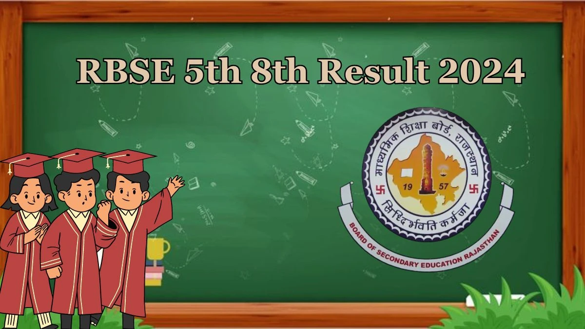 RBSE 5th 8th Result 2024 (Today at 3 pm) at rajshaladarpan.nic.in Link Out Soon Here