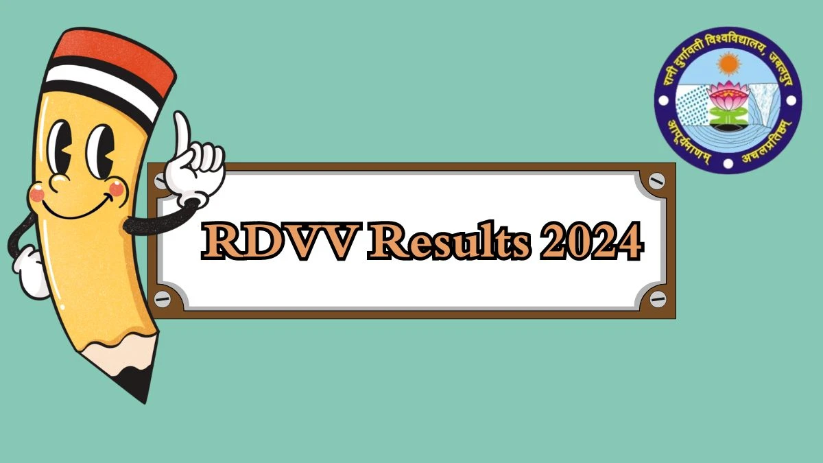 RDVV Results 2024 (Declared) at rdunijbpin.org Check PG Dip Guidance & Counselling Sem 1 Exam