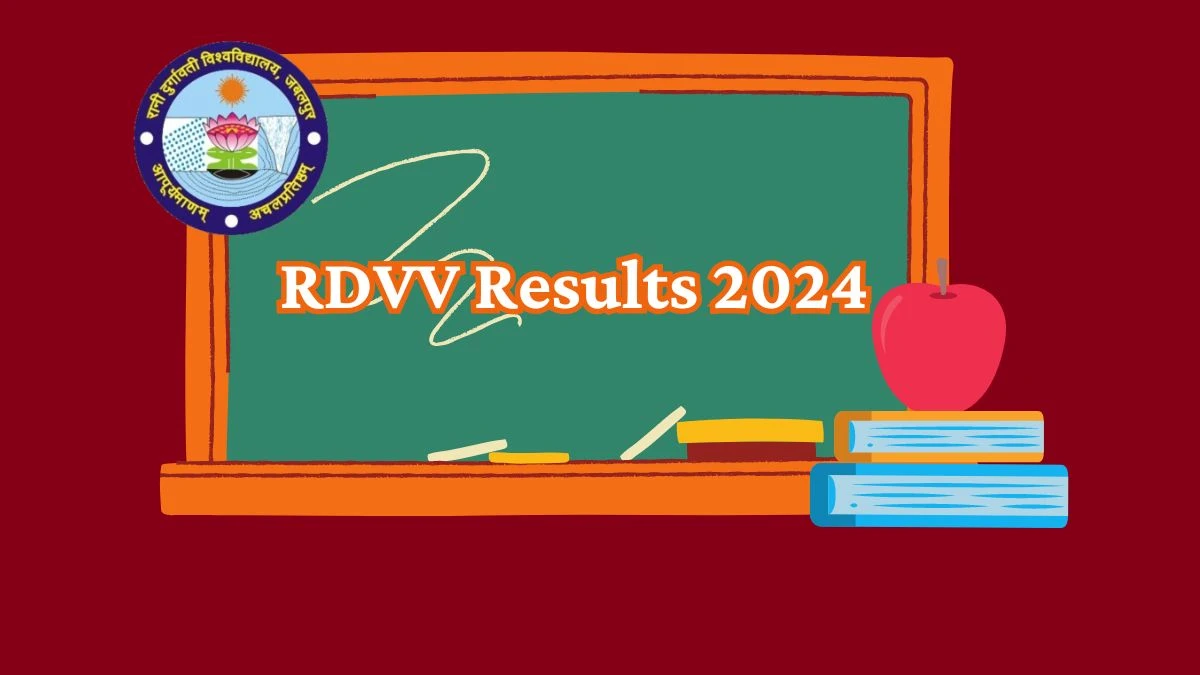 RDVV Results 2024 (Released) at rdunijbpin.org Check B.Ed. Science Sem 1 Result 2024