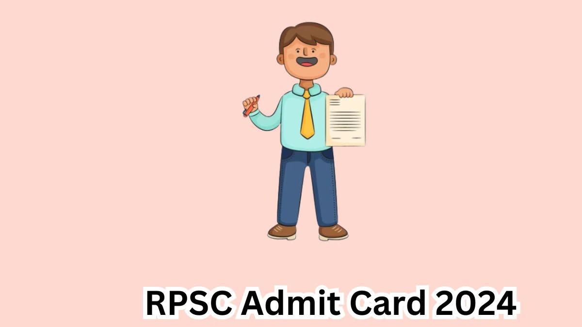 RPSC Admit Card 2024 Release Direct Link to Download RPSC Geologist Admit Card rpsc.rajasthan.gov.in - 03 May 2024