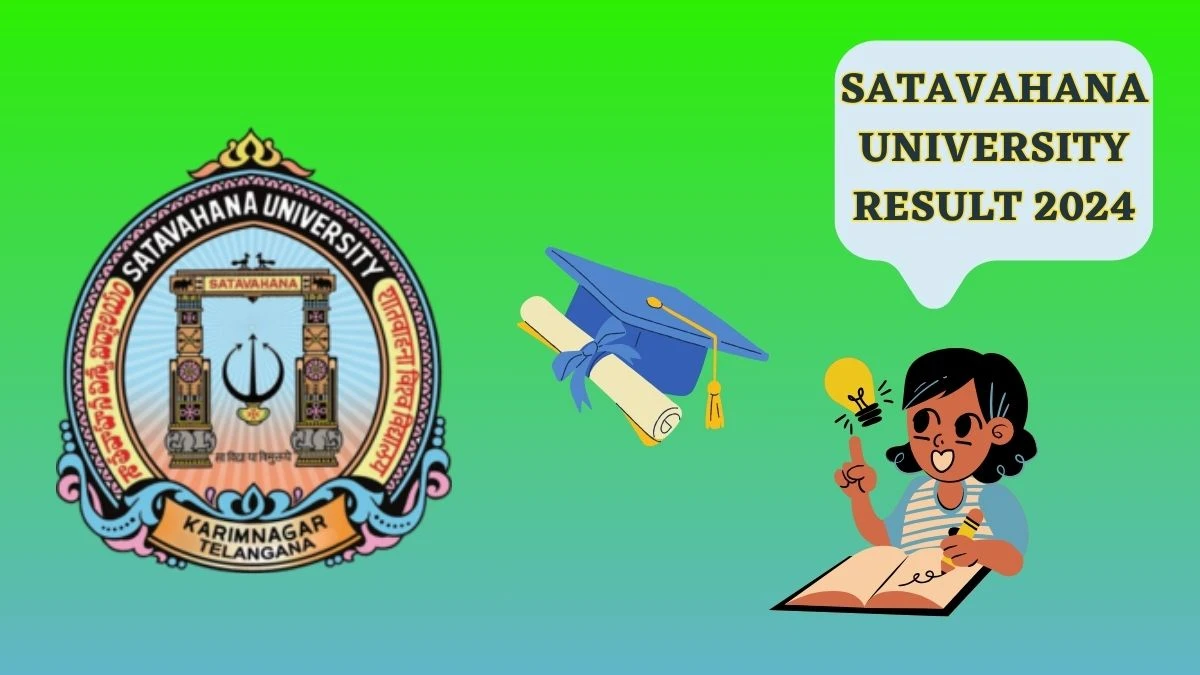 Satavahana University Result 2024 (Declared) at satavahana.ac.in Check B.pharmacy I, II, VII, VIII Sem Result 2024