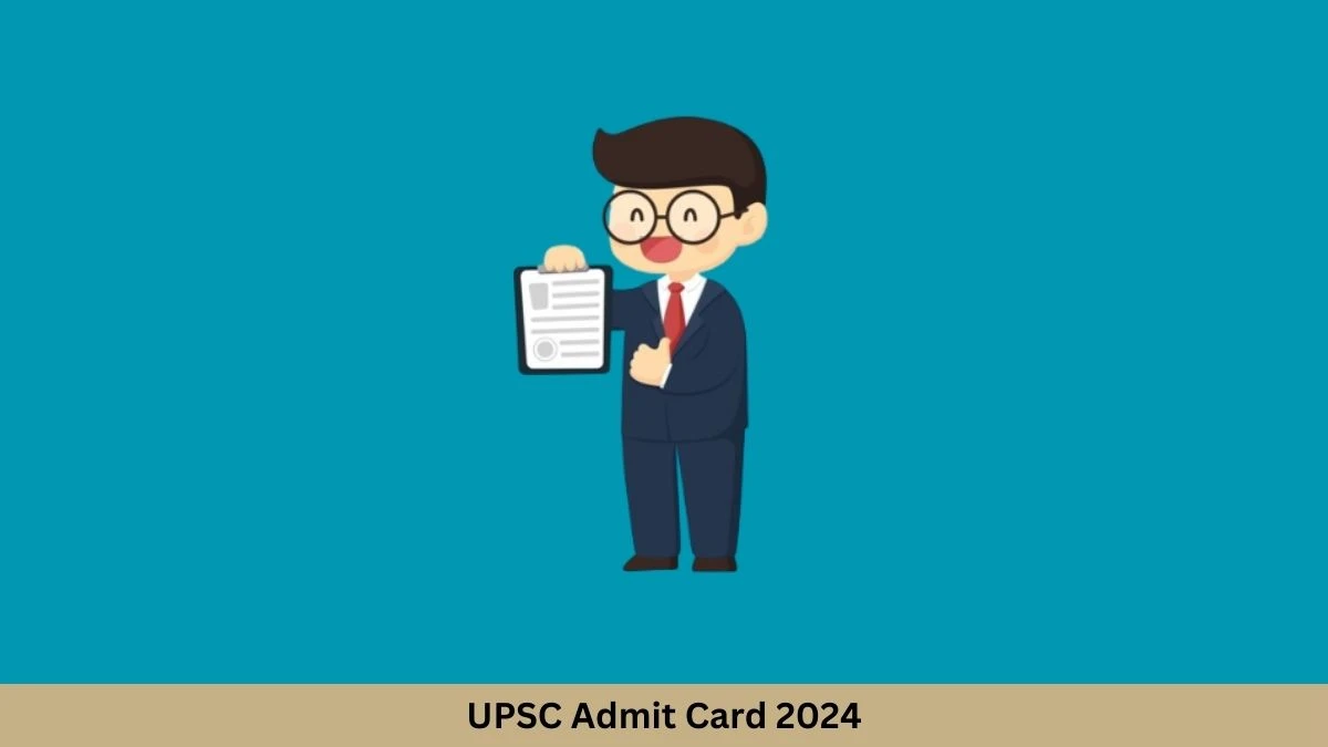 UPSC Admit Card 2024 will be released Personal Assistant Check Exam Date, Hall Ticket upsc.gov.in - 18 May 2024
