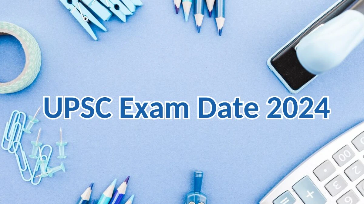 UPSC Exam Date 2024 at upsc.gov.in Verify the schedule for the examination date, Engineering Services Examination, and site details. - 06 May 2024