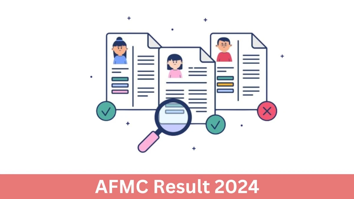 AFMC Result 2024 Announced. Direct Link to Check AFMC Population Scientist Result 2024 afmc.nic.in