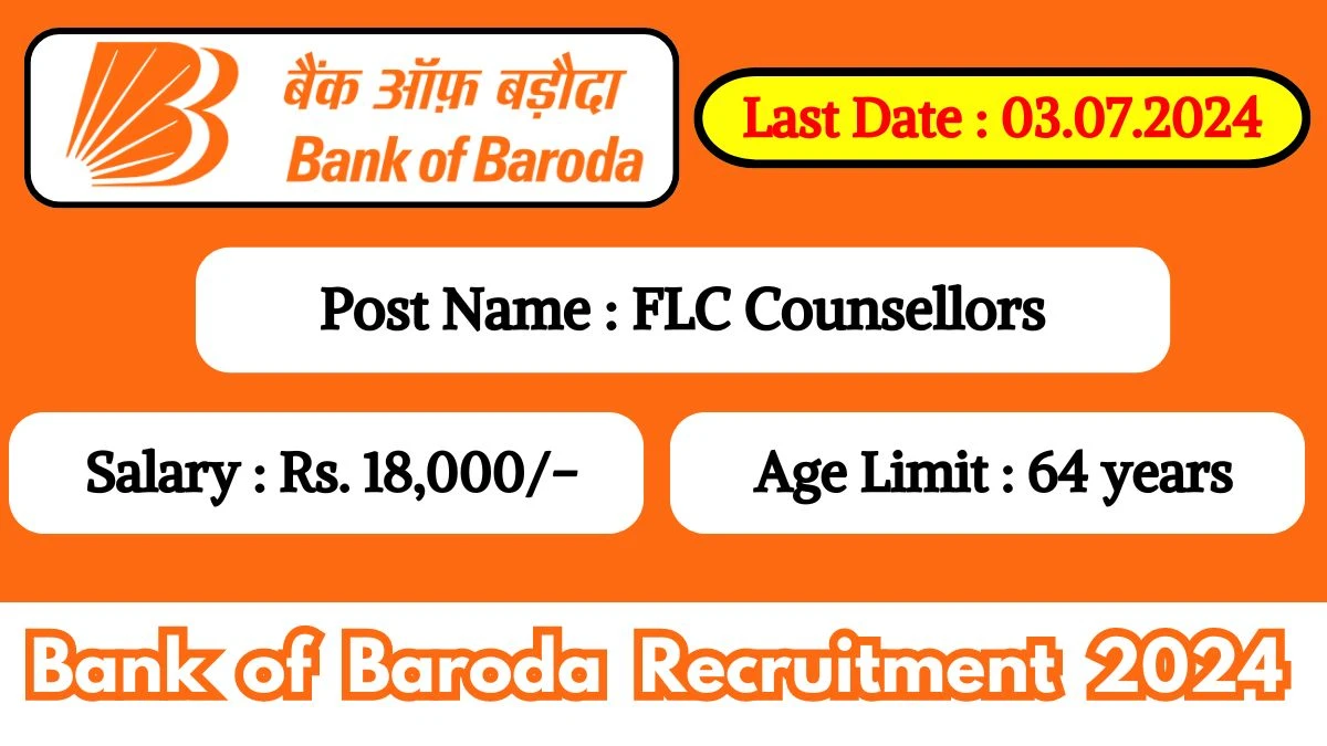 Bank of Baroda Recruitment 2024 Notification Out For New Vacancy, Check Post, Salary, Age, Eligibility And How To Apply