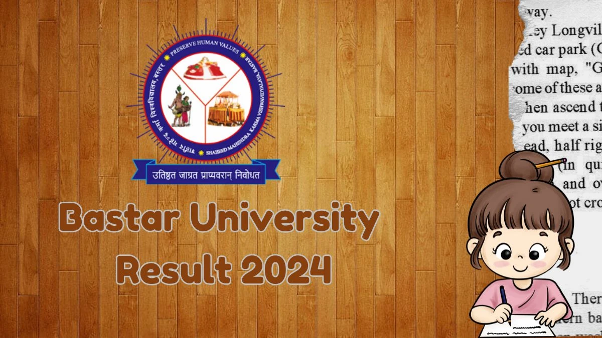 Bastar University Result 2024 (Released) at smkvbastar.ac.in Check and