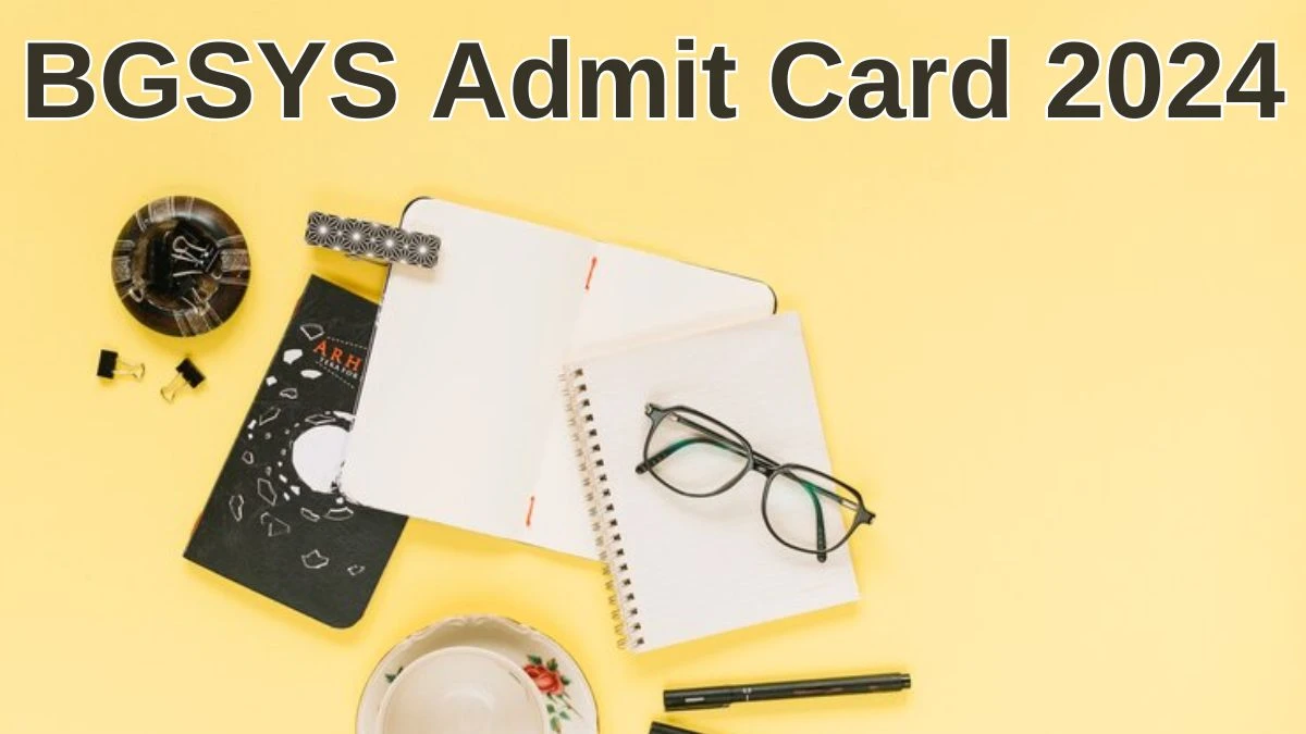 BGSYS Admit Card 2024 will be released Accountant Check Exam Date, Hall Ticket bgsys.bihar.gov.in - 24 June 2024