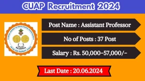 CUAP Recruitment 2024 - Latest Assistant Professor...