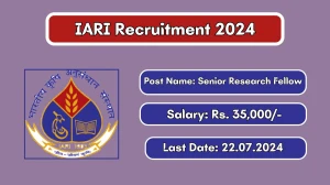 IARI Recruitment 2024 New Opportunity Out, Check Vacancy, Post, Qualification and Application Procedure