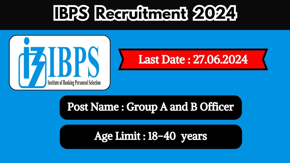 IBPS Recruitment 2024 Check Post, Age Limit, Eligibility Criteria And Other Vital Details