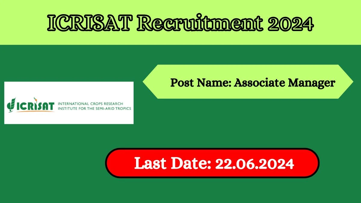 ICRISAT Recruitment 2024 Check Post, Vacancies, Age, Essential Qualification, And Other Vital Details