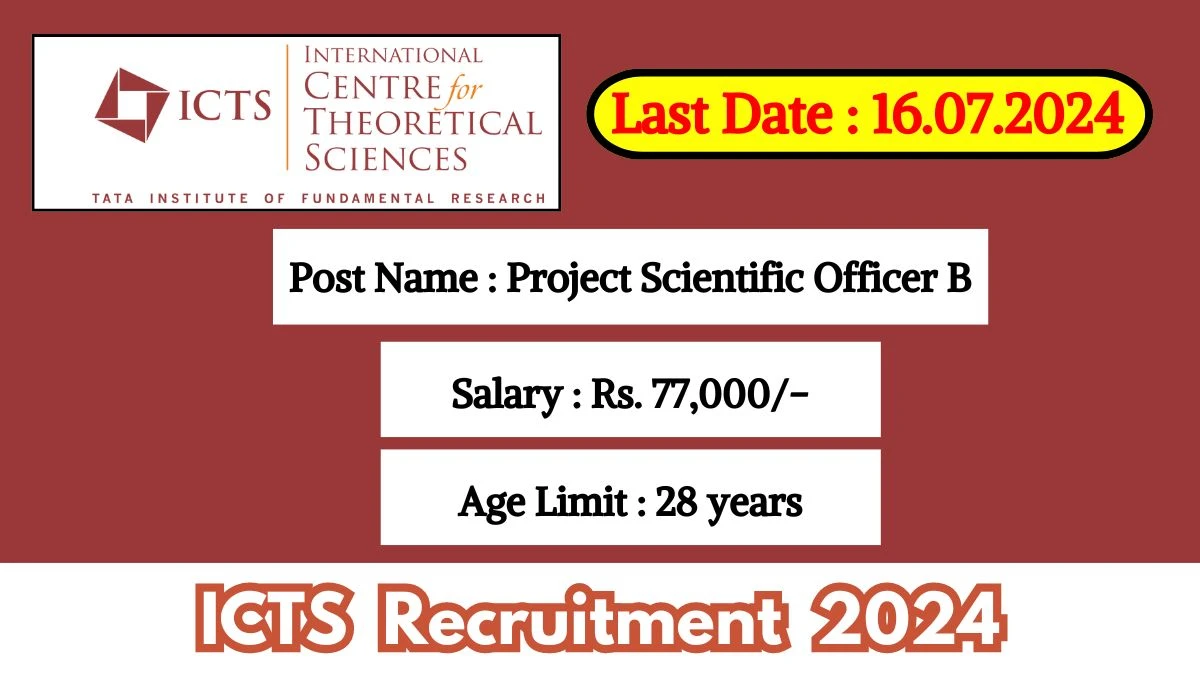 ICTS Recruitment 2024 Check Post, Age, Qualification, Experience And Other Information