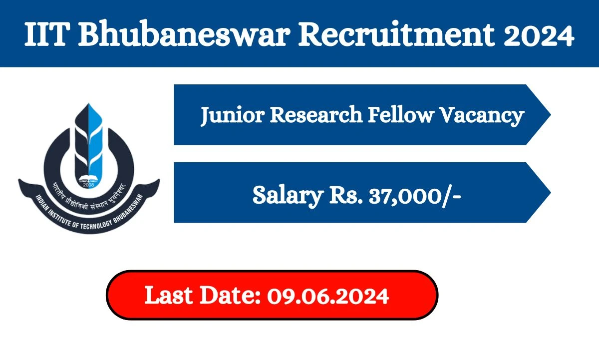 IIT Bhubaneswar Recruitment 2024 Notification Out For Vacancies, Check Post, Salary, Age, Qualification And Other Important Information