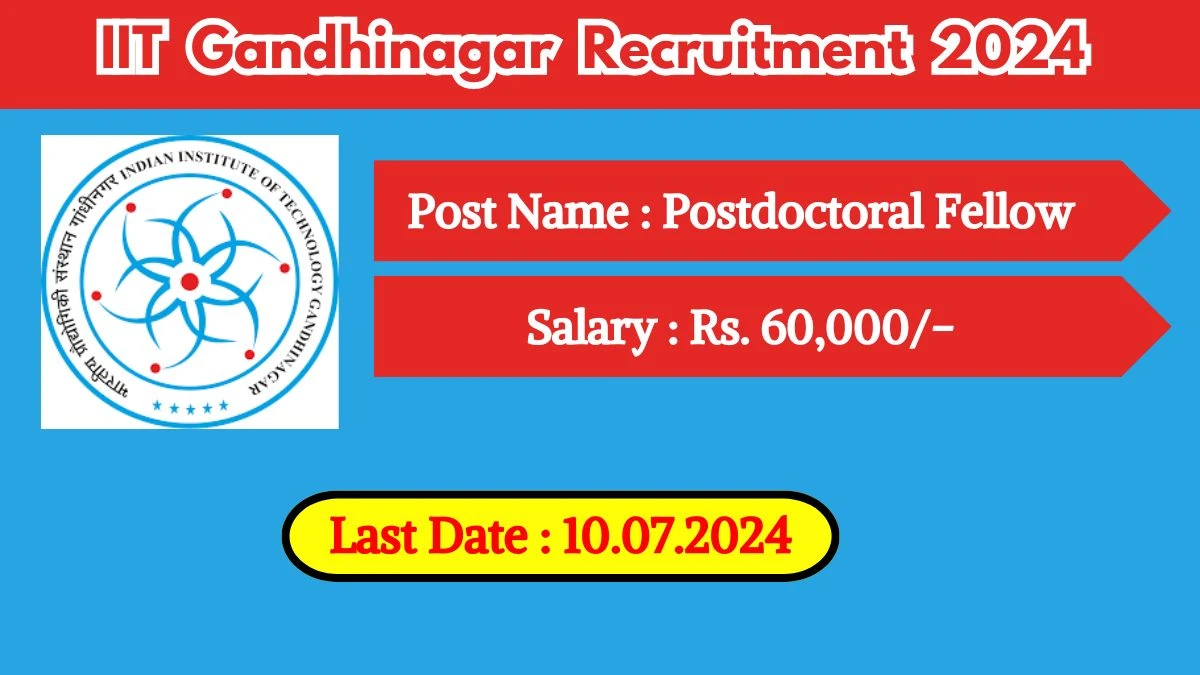 IIT Gandhinagar Recruitment 2024 Check Post, Vacancies, Qualification, Age And Other Vital Details