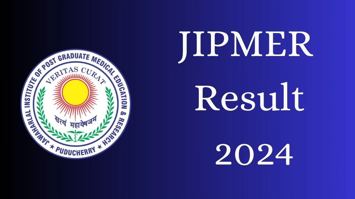 JIPMER Interview Schedule 2024 Announced Check and Download JIPMER Field Investigator and Field Worker at jipmer.edu.in - 14 June 2024