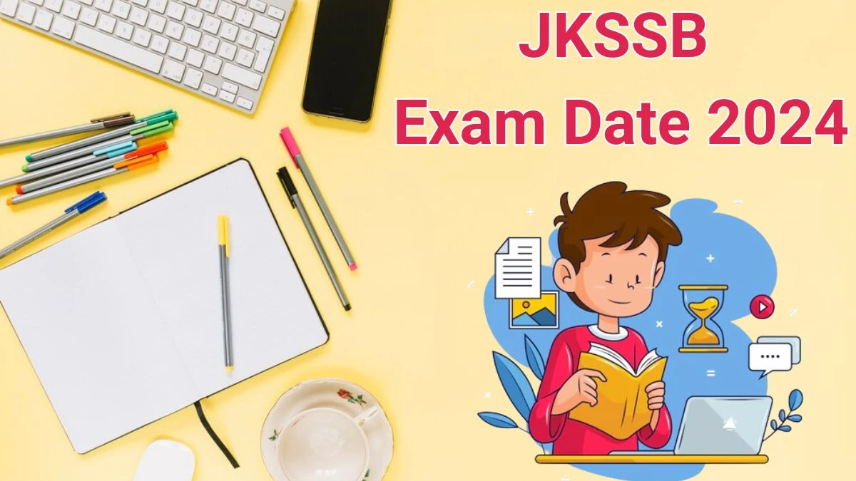 JKSSB Exam Date 2024 Check Date Sheet / Time Table of Junior Stenographer jkssb.nic.in - 13 June 2024