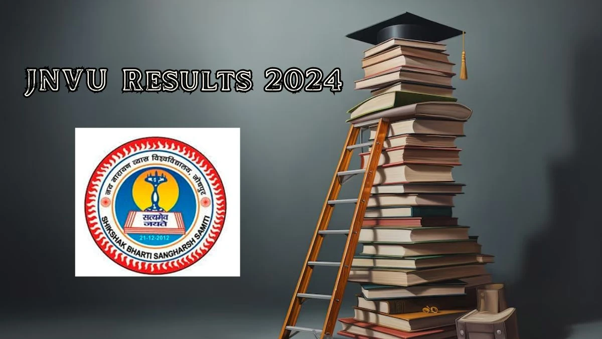 JNVU Results 2024 (Out) at jnvuiums.in Check B.Pharma VIth Sem Link Here