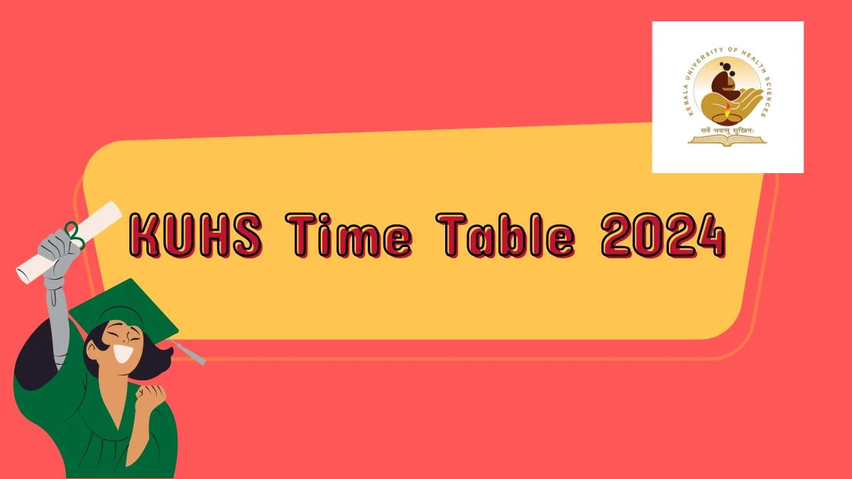 KUHS Time Table 2024 (Declared) @ kuhs.ac.in Check and Download Date Sheet Here