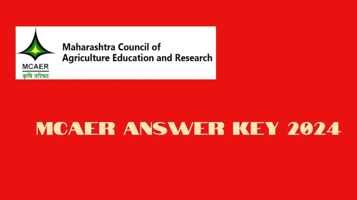 MCAER Answer Key 2024 at mcaer.org PG CET (Announced) PDF Download Here