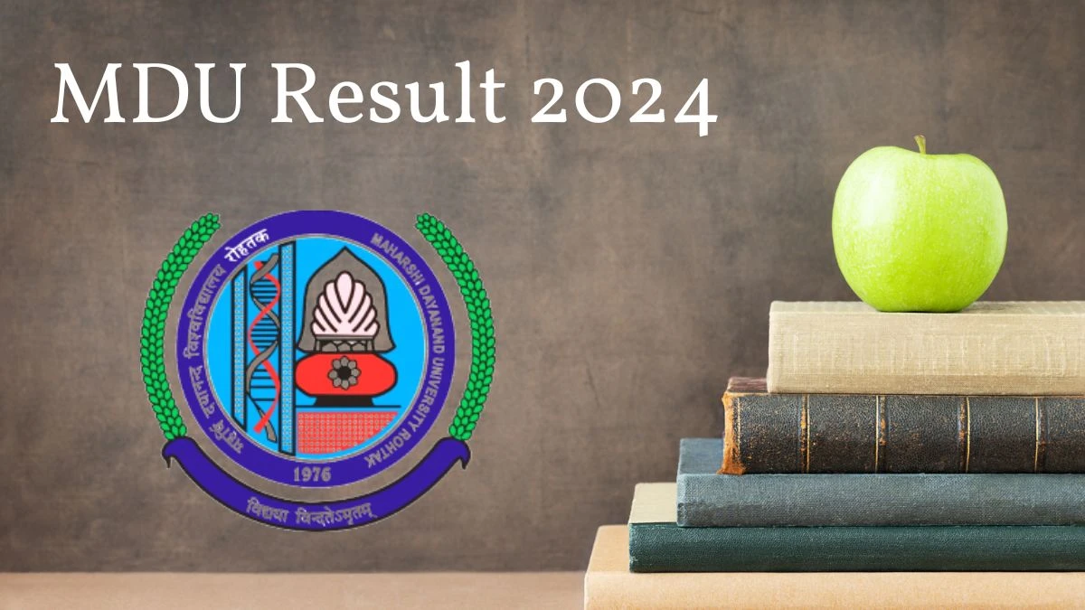 MDU Result 2024 (Declared) at mdu.ac.in Check and Download Here