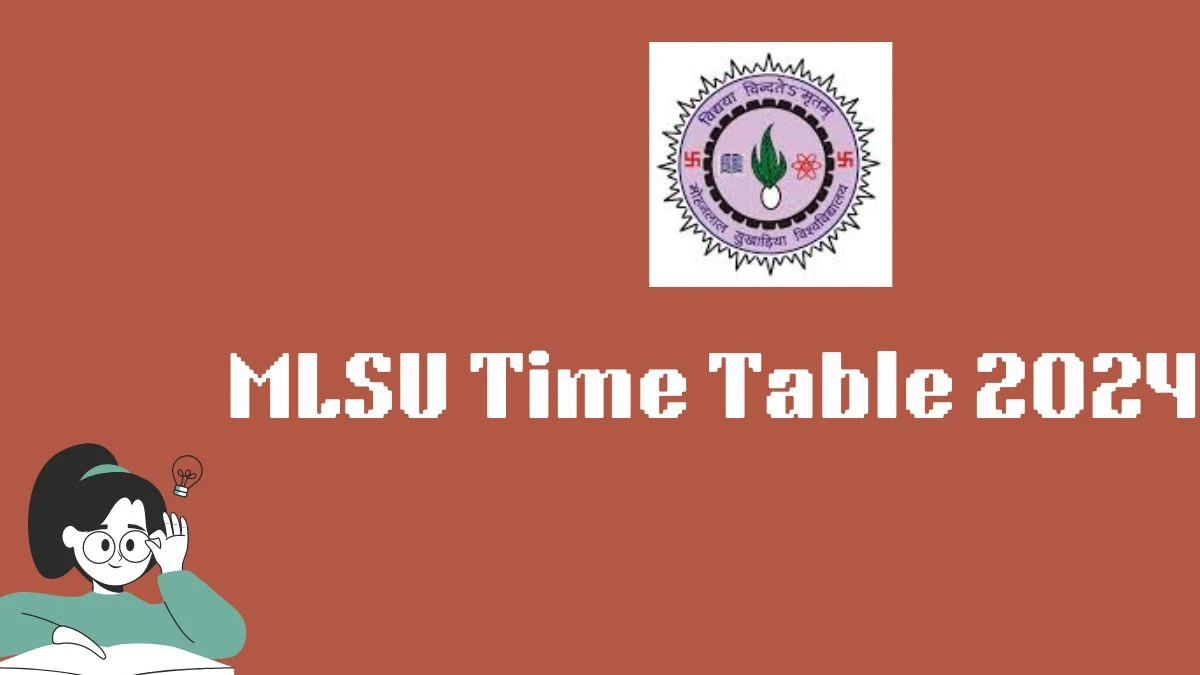 MLSU Time Table 2024 (Declared) at mlsu.ac.in PG Diploma in Journalism Exam Updates Here
