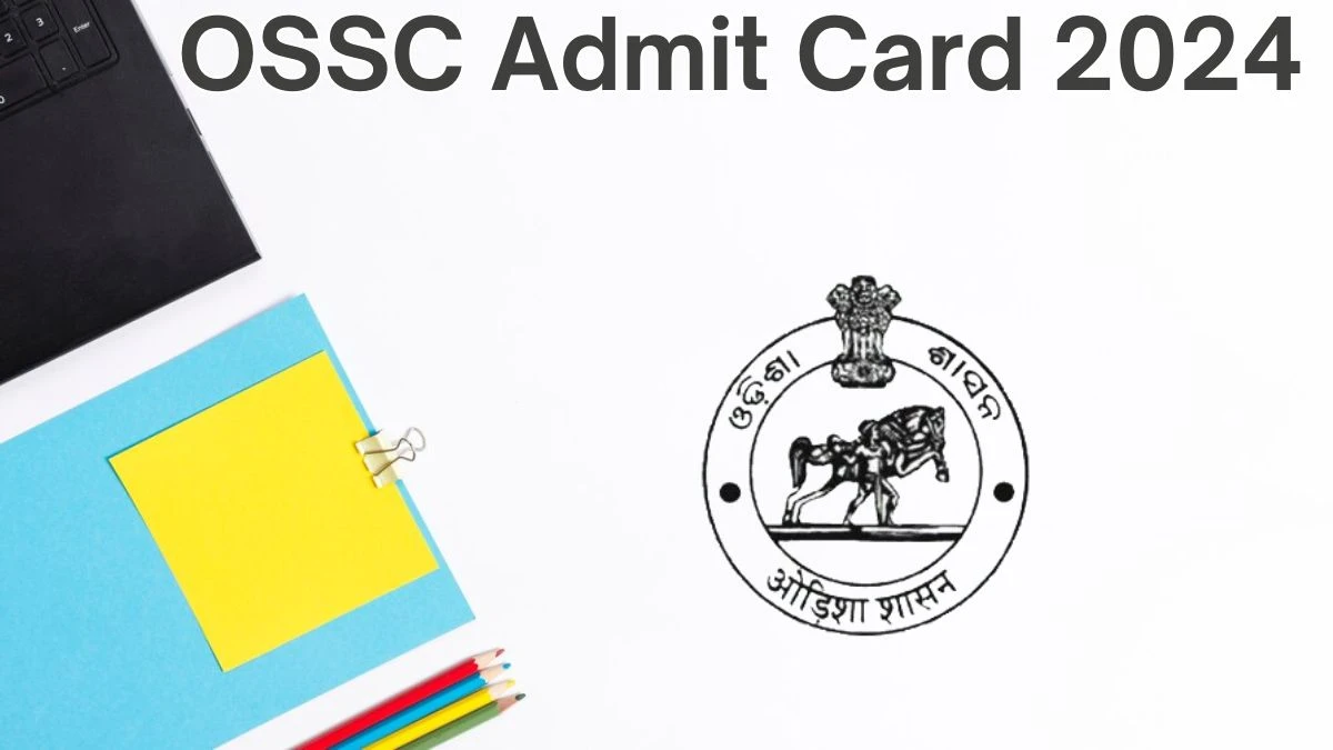 OSSC Admit Card 2024 Released @ ossc.gov.in Download Junior Stenographer and Other Posts Admit Card Here - 05 June 2024