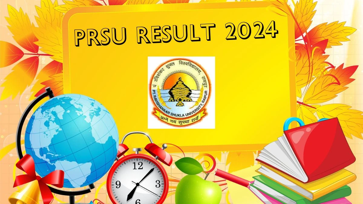 PRSU Result 2024 OUT prsu.ac.in Check To Download Details Here