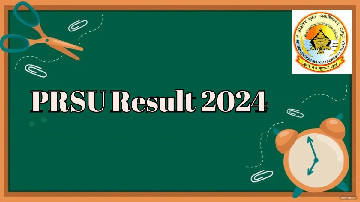 PRSU Result 2024 (Released) at prsu.ac.in Check and Download Updates Here