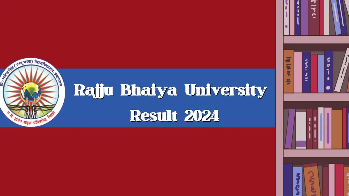 Rajju Bhaiya University Result 2024 (Announced) @ prsuniv.ac.in Exam Updates Here