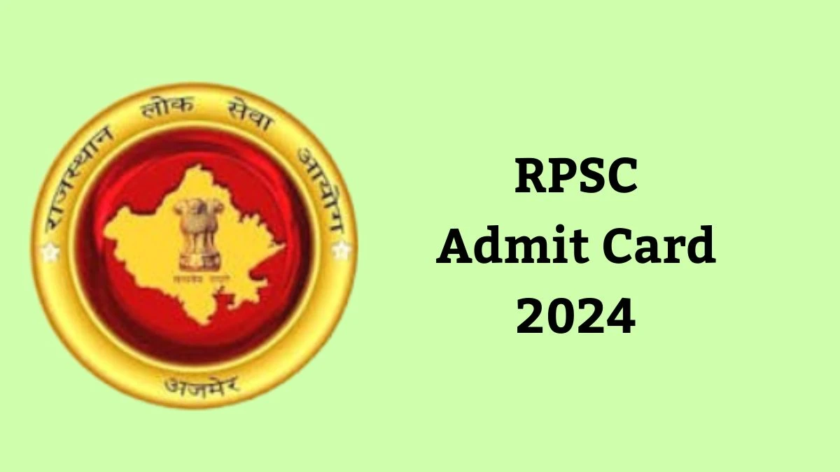 RPSC Admit Card 2024 will be announced at rpsc.rajasthan.gov.in Check Programmer Hall Ticket, Exam Date here - 19 June 2024