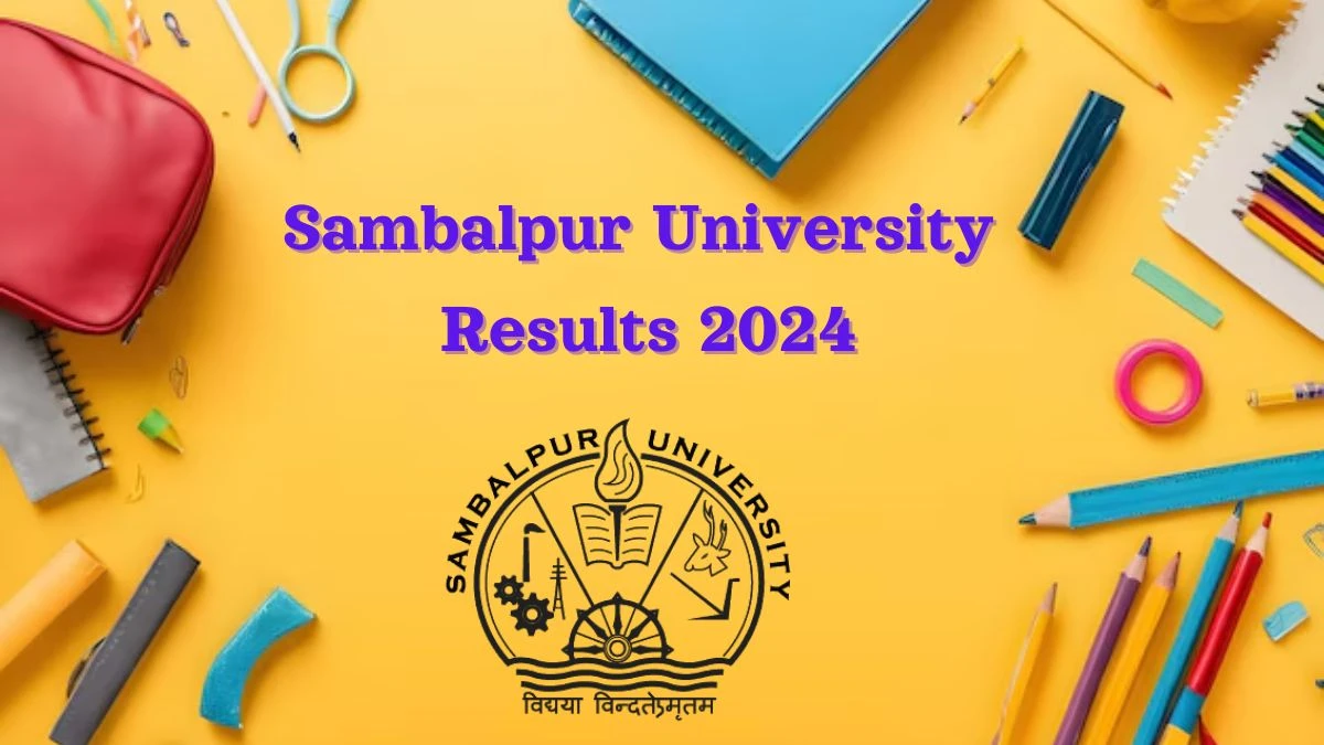 Sambalpur University Results 2024 (Released) at suniv.ac.in PDF Details Here