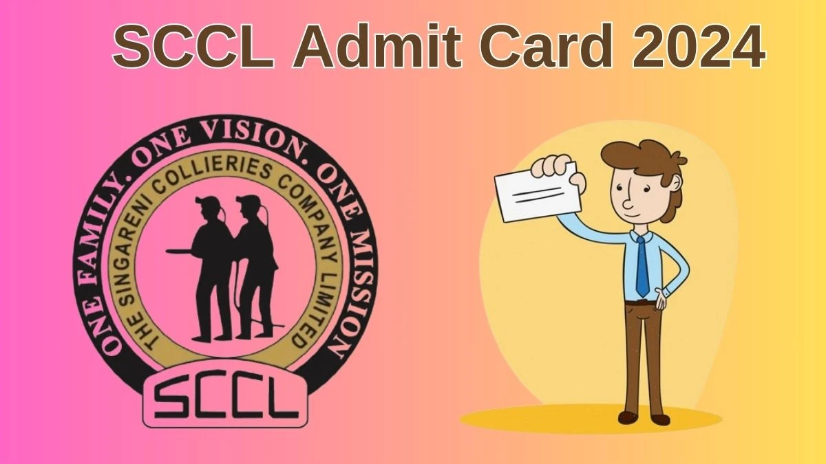 SCCL Admit Card 2024 will be released on Management Trainee Check Exam Date, Hall Ticket scclmines.com - 19 June 2024