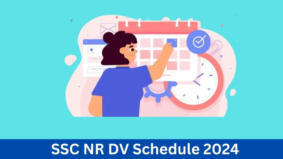 SSC NR Canteen Attendant DV Schedule 2024: Check Document Verification Date @ sscnr.nic.in - 05 June 2024