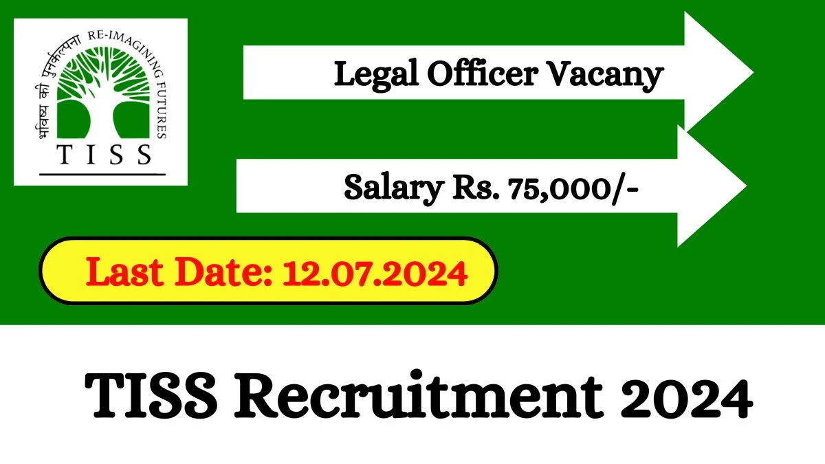 TISS Recruitment 2024 Check Post, Salary, Age Limit, Qualification And How To Apply