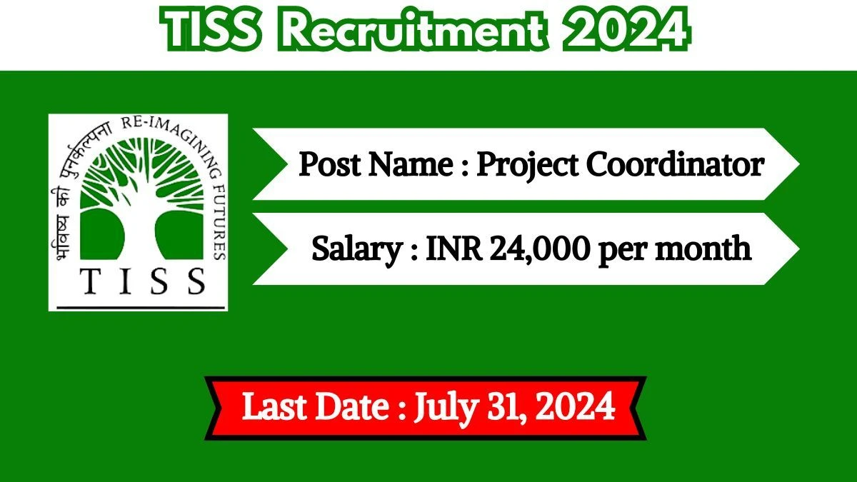 TISS Recruitment 2024 Check Posts, Salary, Qualification And How To Apply