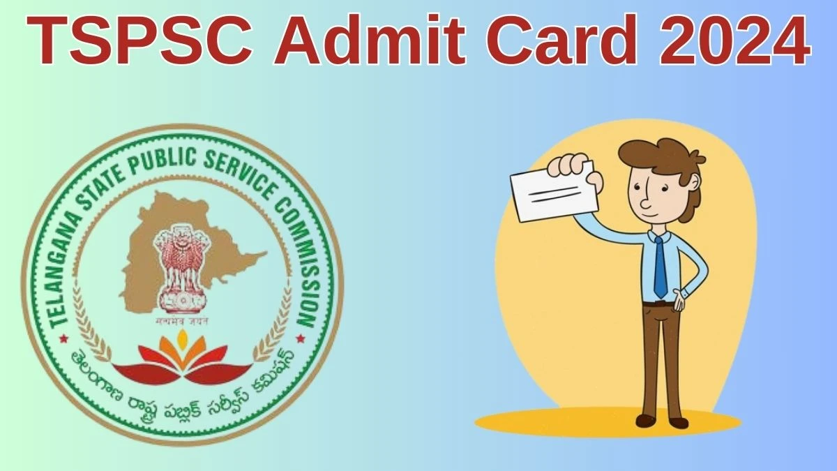 TSPSC Admit Card 2024 will be released Hostel Welfare Officer Check Exam Date, Hall Ticket tspsc.gov.in - 21 June 2024