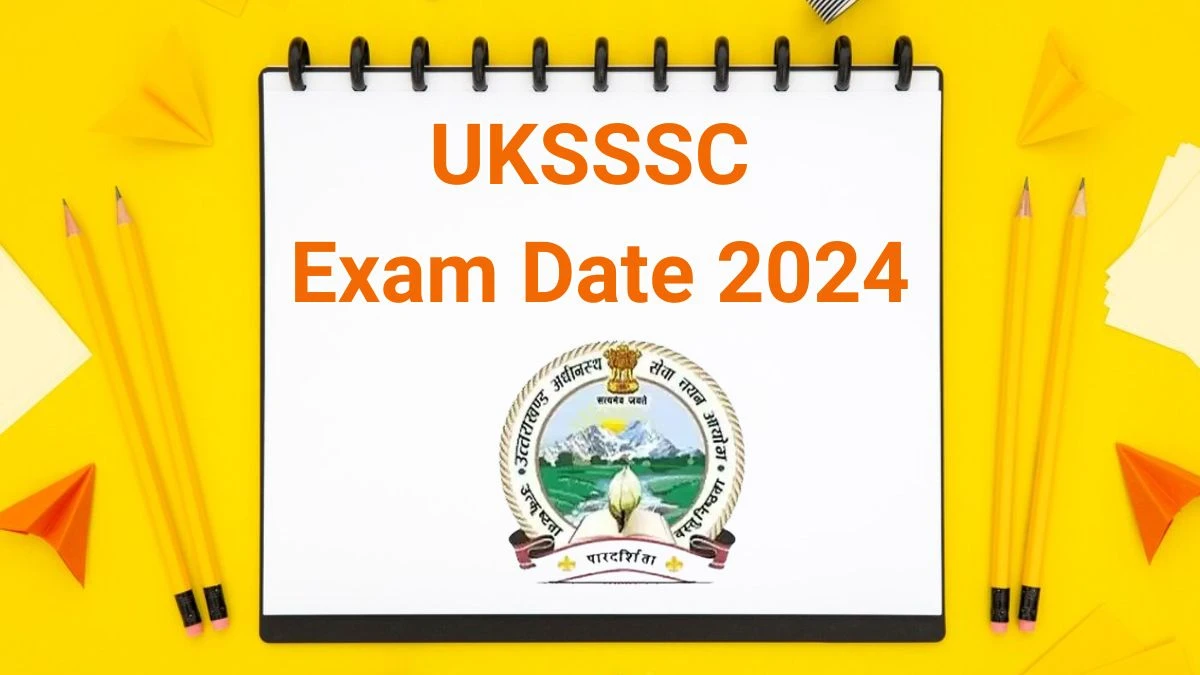 UKSSSC Exam Date 2024 at sssc.uk.gov.in Verify the schedule for the examination date, Scaler, and site details. - 05 June 2024