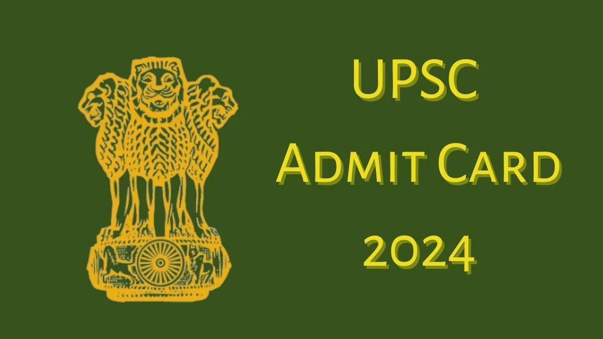 UPSC Admit Card 2024 For Indian Economic Service released Check and Download Hall Ticket, Exam Date @ upsc.gov.in - 18 June 2024
