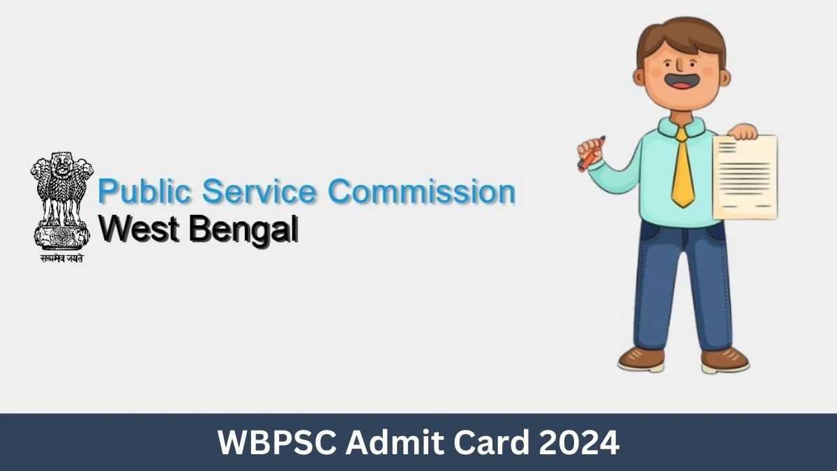 WBPSC Admit Card 2024 will be released Clerk Check Exam Date, Hall Ticket wbpsc.gov.in - 27 June 2024