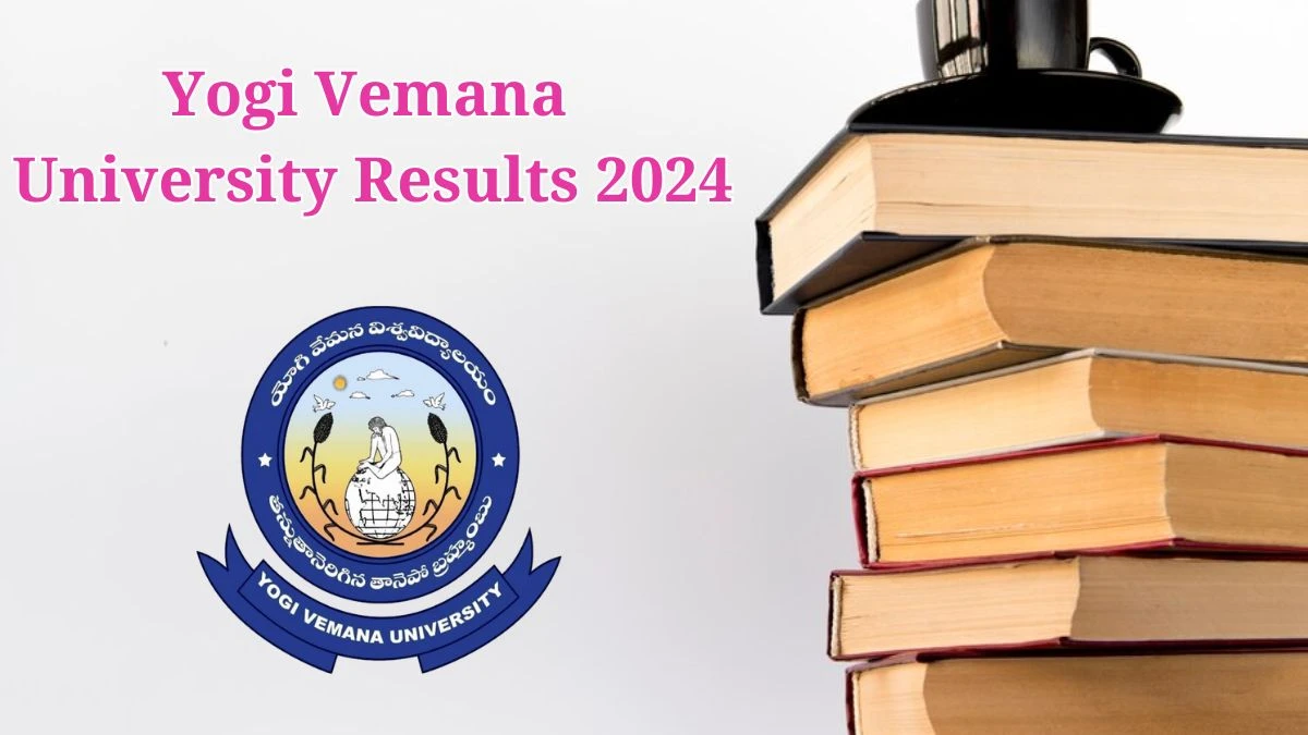 Yogi Vemana University Results 2024 (Released) at yvu.edu.in Check P.G. Sem -1,3 R.V. Results 2024