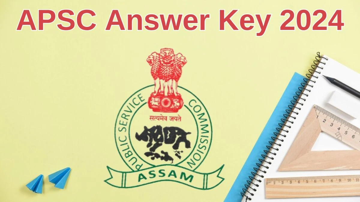 APSC Answer Key 2024 Out apsc.nic.in Download Junior Scientific Officer  Answer Key PDF Here - 03 July 2024