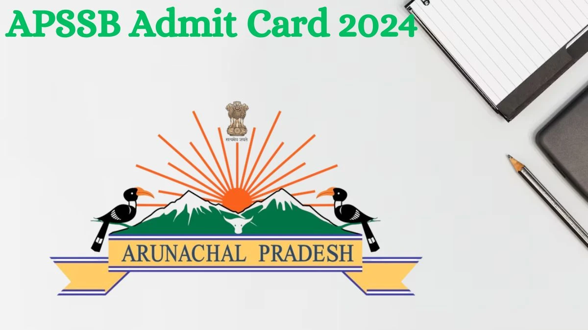 APSSB Admit Card 2024 For Stenography Proficiency Test released Check and Download Hall Ticket, Exam Date @ apssb.nic.in - 24 July 2024