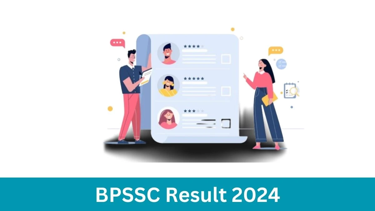 BPSSC Result 2024 Declared bpssc.bih.nic.in Sub Inspector Check BPSSC Merit List Here - 24 July 2024