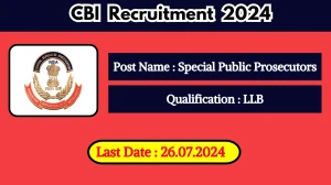 CBI Recruitment 2024 Check Position, Salary, Age, Qualification And How To Apply