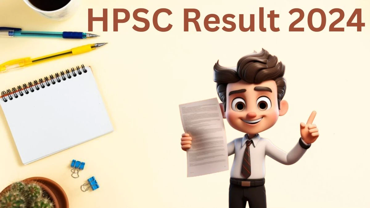 HPSC Result 2024 Announced. Direct Link to Check HPSC  Assistant Environmental Engineer Result 2024 hpsc.gov.in - 08 July 2024