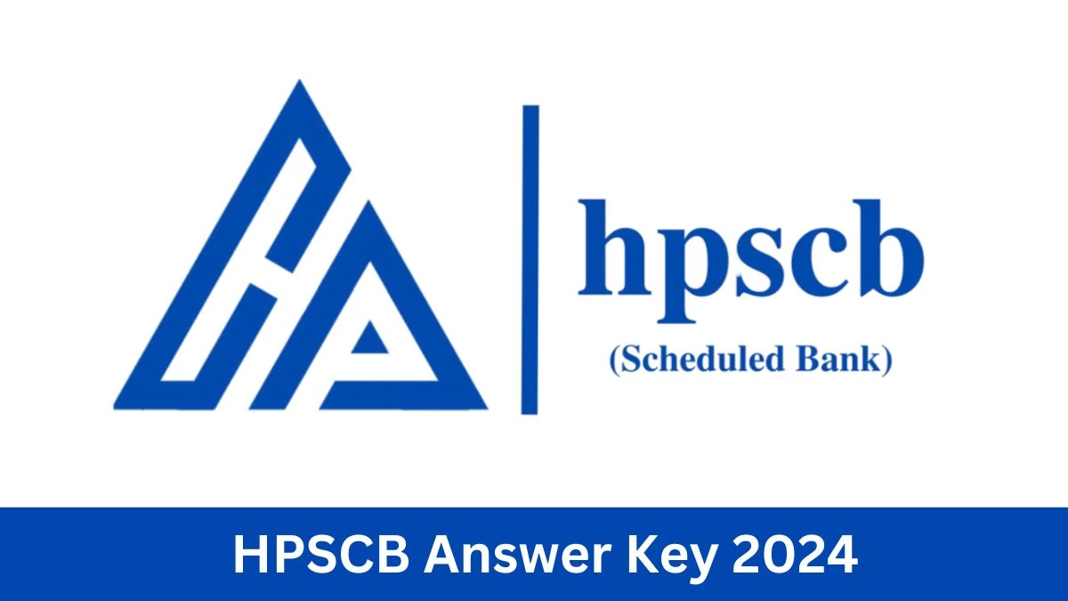 HPSCB Answer Key 2024 to be declared at hpscb.com, Junior Clerk Download PDF Here - 29 July 2024