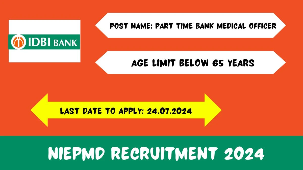 IDBI Bank Recruitment 2024 Notification Out For New Openings, Check Application Details